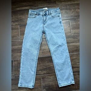 Abercrombie Kids Light Blue Straight Leg Jeans